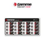 Příslušenství Pro Rakety Gamma Gamma Racket Info, 16 QR Sticker Professiona